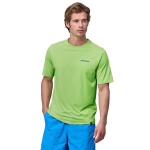 Polo Para Hombre Manga Corta Capilene® Cool Daily Verde Patagonia