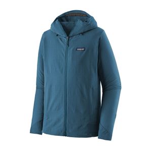 Casaca Para Hombre  R1® Techface Hoody Azul Patagonia