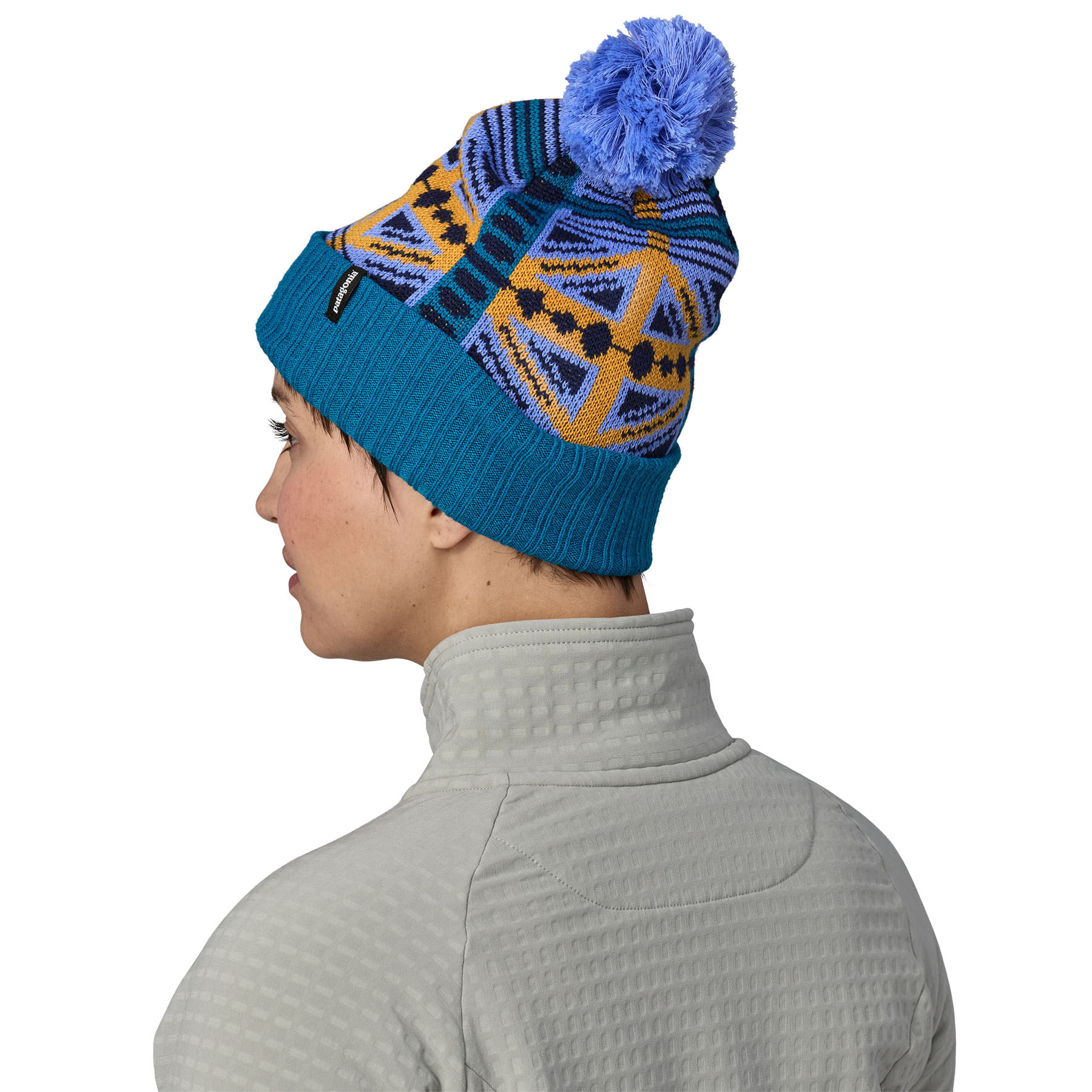 Volcom Powder Beanie Unisex Strickmütze - Jacquard Design Für Ski & Winter
