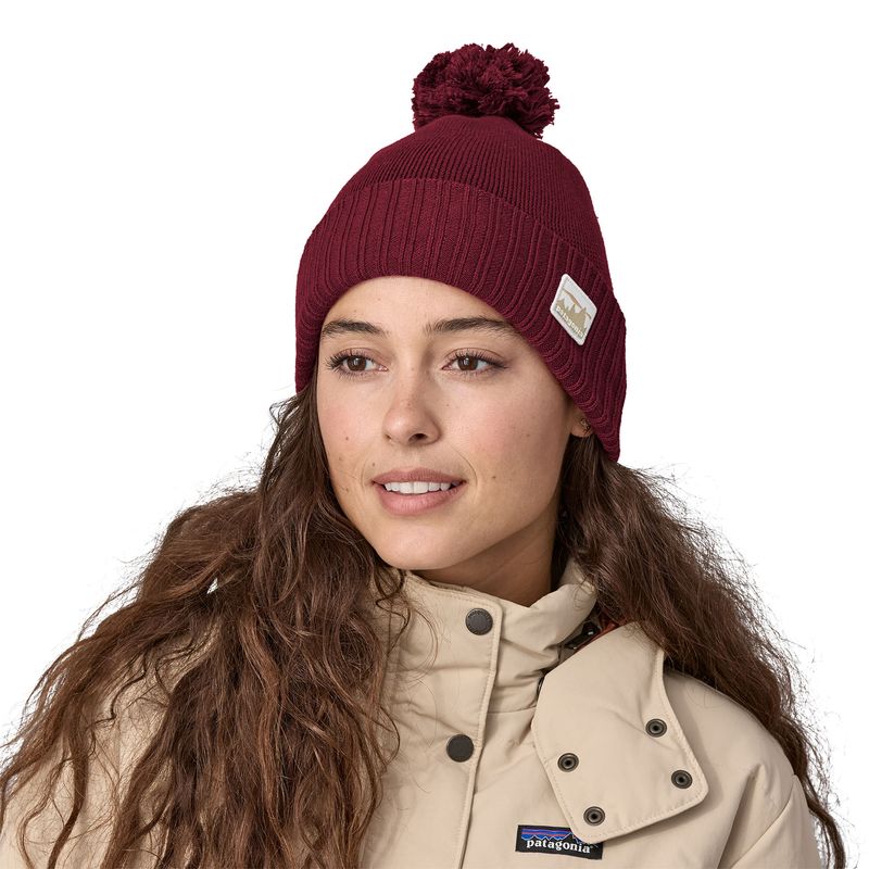 Gorro-Unisex--Powder-Town-Beanie-Rojo-Patagonia