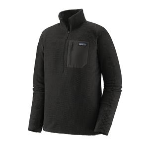 Casaca Outdoor Para Hombre R1 Air Zip Neck Negro Patagonia