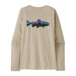 Polo-M-L-Para-Mujer-Capilene-Cool-Daily-Graphic-Beige-Patagonia