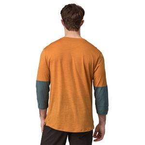 Polo Para Hombre Merino Blend 3/4 Sleeve Bike Café Patagonia
