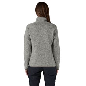 Casaca Para Mujer Better Sweater 1/4 Zip Blanco Patagonia