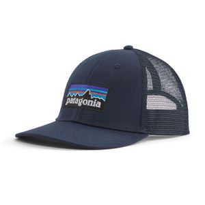 Gorro P-6 Logo Lopro Trucker Azul Patagonia
