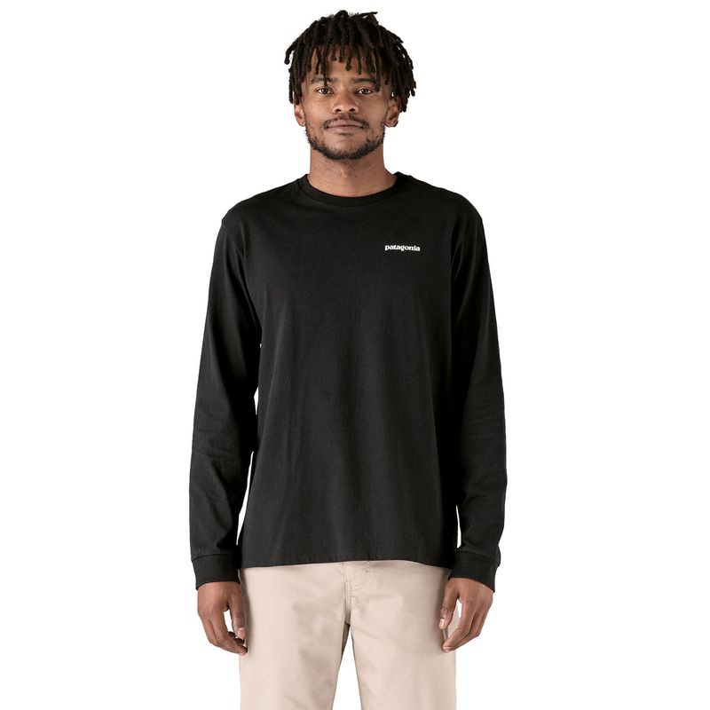 Polo-M-L-Outdoor-Para-Hombre-P-6-Logo-Responsibili-Tee-Negro-Patagonia