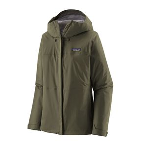 Casaca Impermeable Para Mujer Torrentshell 3L Rain Jacket Verde Patagonia